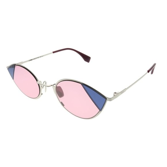 Fendi Accessories - Fendi FF0342/S Pink Cat Eye Ladies Sunglasses